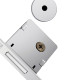 Trava Stam Quadr.1004 Cromado Inox Simp Trava Stam Quadr.1004 Cromado Inox Simp