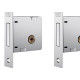 Trava Stam Quadr.1004 Cromado Inox Par Trava Stam Quadr.1004 Cromado Inox Par