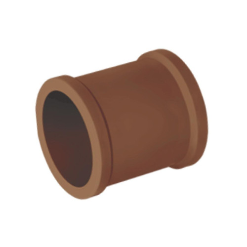 Luva Corr Plastik PVC Liso Liso Marrom 3