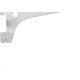 Suporte P/Prat Zamar Branco Simp 25Cm Suporte P/Prat Zamar Branco Simp 25Cm