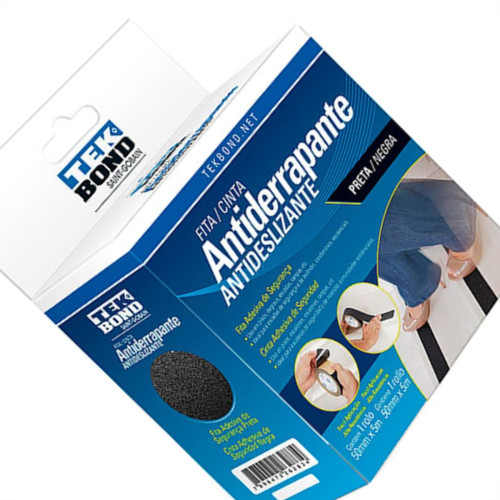 Fita Anti-Derrapante Tekbond 5Mx50Mm Pr Fita Anti-Derrapante Tekbond 5Mx50Mm Pr