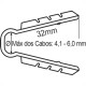 Fixa Grampo Abracadeira N.6 C/100 Sfor Fixa Grampo Abracadeira N.6 C/100 Sfor