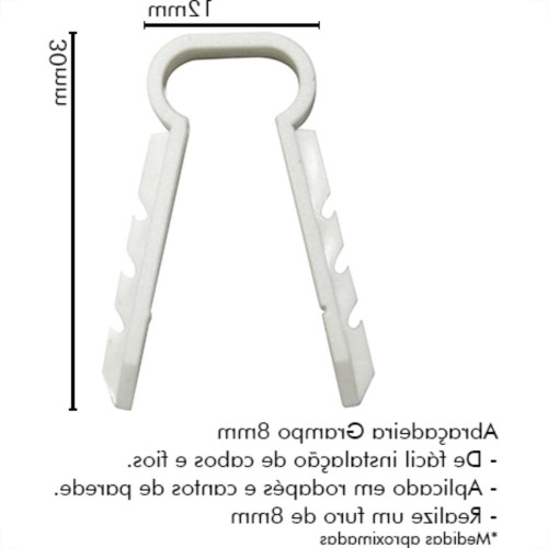 Fixa Grampo Abracadeira N.8 C/100 Sfor Fixa Grampo Abracadeira N.8 C/100 Sfor