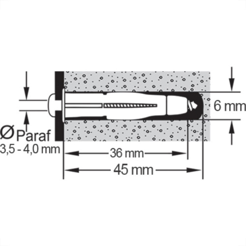 Bucha Fix.Sfor Mu 06 C/100 C/Par Tij.Fur Bucha Fix.Sfor Mu 06 C/100 C/Par Tij.Fur