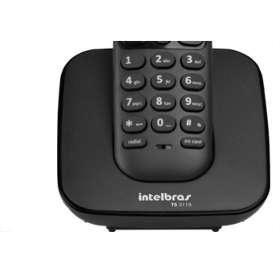 Telef Intelbras S/Fio Preto Ts3110 C/Ide Telef Intelbras S/Fio Preto Ts3110 C/Ide