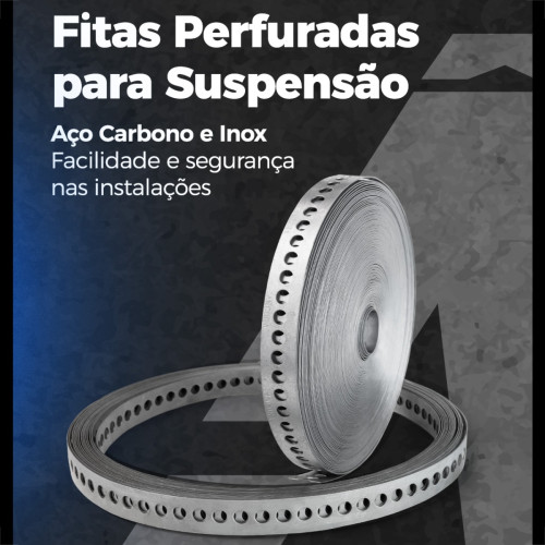 Fita Perfurada 17Mm Caixa C/30Mt Ancora