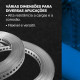 Fita Perfurada 17Mm Caixa C/30Mt Ancora
