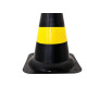 Cone Amarelo/Preto 50Cm Pq Delta