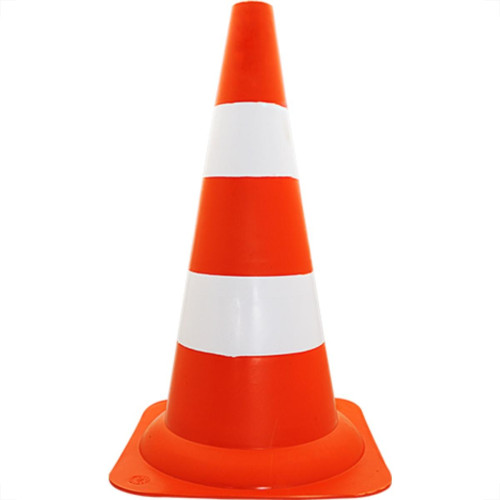 Cone Laranja/Branco 70Cm Gd Delta