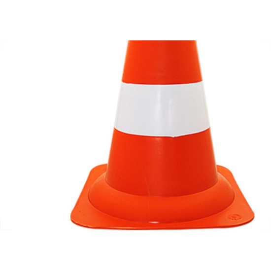 Cone Laranja/Branco 70Cm Gd Delta