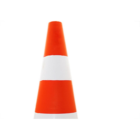 Cone Laranja/Branco 70Cm Gd Delta
