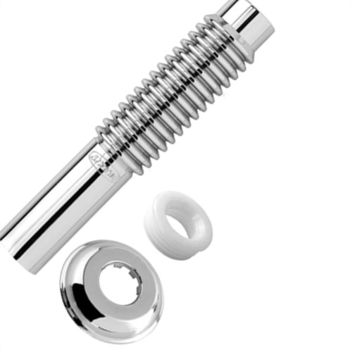 Tubo Ligacao Blukit Pvc Cromado Aju Sanf 0404 Tubo Ligacao Blukit Pvc Cromado Aju Sanf 0404
