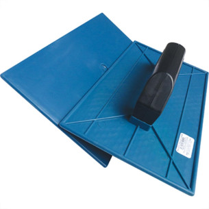 Desempenadeira Pvc Emave Azul Lisa 16X28 . / Kit C/ 6 Unidades