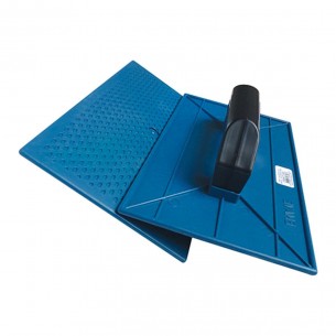 Desempenadeira Pvc Emave Azul Corrugada 16X28 . / Kit C/ 6 Unidades