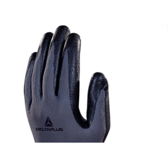 Luva Comfort Prosafety Cinza/Pr Ve722 10