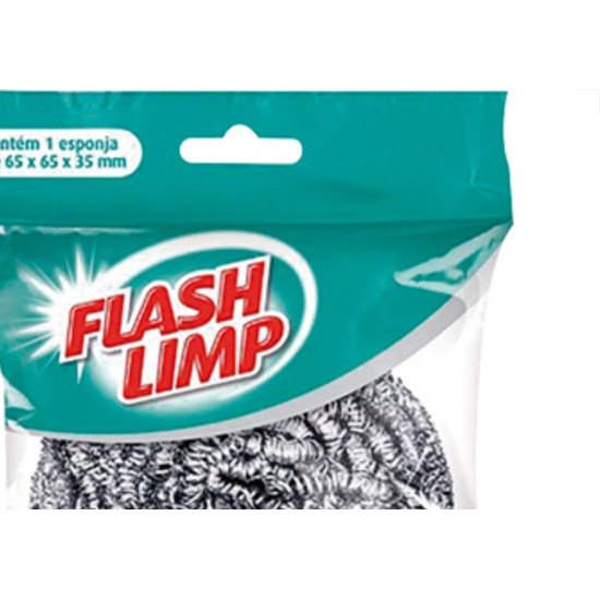 Esponja Limpeza Pesada Flashlimp 1409 - Kit C/10 Unidades Esponja Limpeza Pesada Flashlimp 1409 - Kit C/10 Unidades