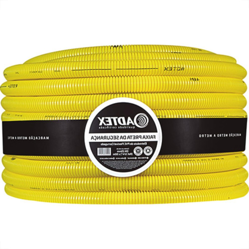 Conduite Corrugado Amarelo.Adtex Antichama 1/2 R50 Conduite Corrugado Amarelo.Adtex Antichama 1/2 R50