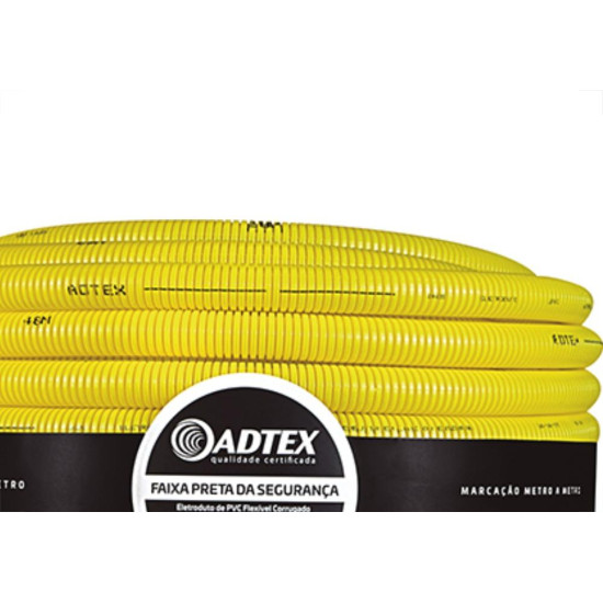 Conduite Corrugado Amarelo.Adtex Antichama D 3/4 R50 Conduite Corrugado Amarelo.Adtex Antichama D 3/4 R50