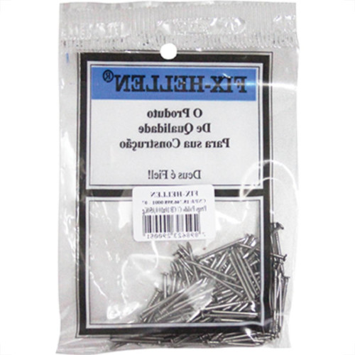 Prego Polido C/Cabeça 10X10 (1,50X23mm) 50Grs - Kit C/10 Pacotes Prego Polido C/Cabeça 10X10 (1,50X23mm) 50Grs - Kit C/10 Pacotes