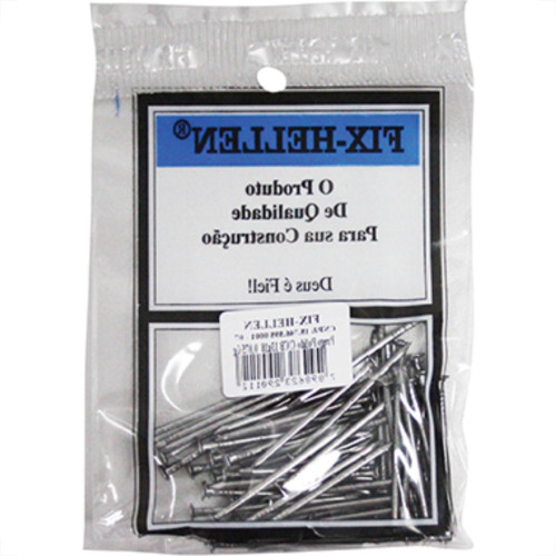 Prego Polido C/Cabeça 13X18 (2,00X41mm) 75Grs - Kit C/10 Pacotes Prego Polido C/Cabeça 13X18 (2,00X41mm) 75Grs - Kit C/10 Pacotes