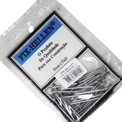 Prego Polido C/Cabeça 13X18 (2,00X41mm) 75Grs - Kit C/10 Pacotes Prego Polido C/Cabeça 13X18 (2,00X41mm) 75Grs - Kit C/10 Pacotes