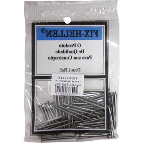 Prego Polido C/Cabeça 15X15 (2,40X34mm) 75Grs - Kit C/10 Pacotes Prego Polido C/Cabeça 15X15 (2,40X34mm) 75Grs - Kit C/10 Pacotes