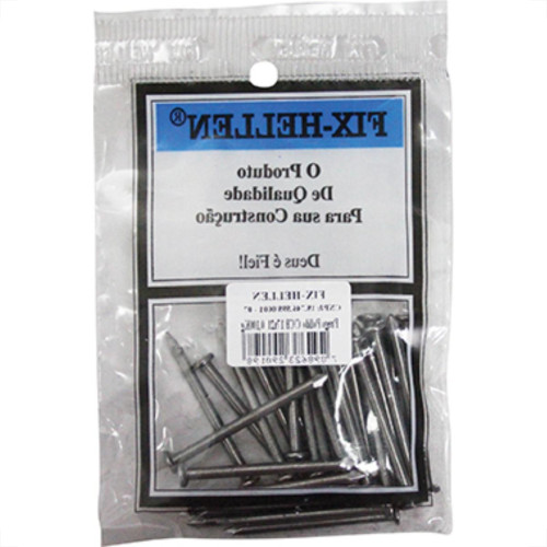 Prego Polido C/Cabeça 17X21 (3,00X48mm) 100Grs - Kit C/10 Pacotes Prego Polido C/Cabeça 17X21 (3,00X48mm) 100Grs - Kit C/10 Pacotes