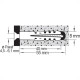 Bucha Fix.Nylon Sfor 08 C/500 Bucha Fix.Nylon Sfor 08 C/500
