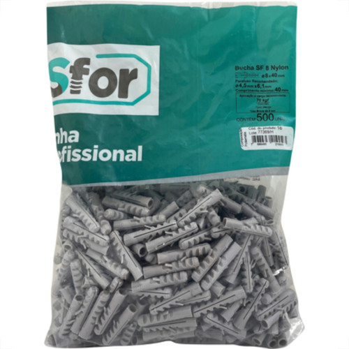 Bucha Fix.Nylon Sfor 08 C/500 Bucha Fix.Nylon Sfor 08 C/500