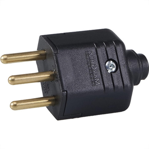 Pino Macho Margirus 2P+T 10A Pr - Kit C/10 Unidades Pino Macho Margirus 2P+T 10A Pr - Kit C/10 Unidades