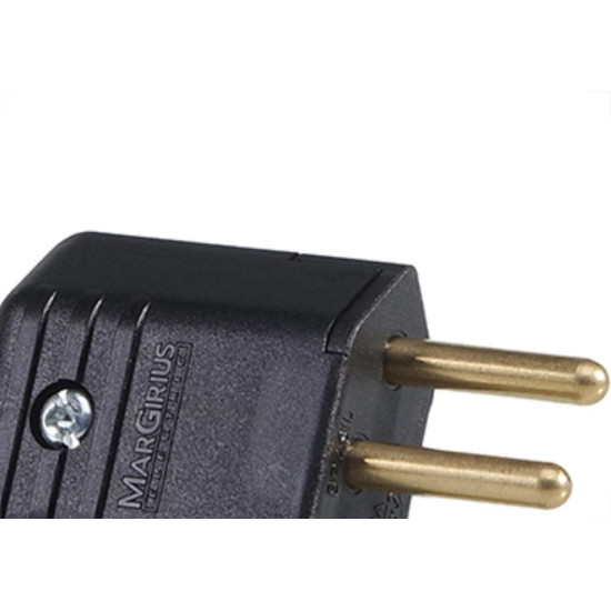 Pino Macho Margirus 2P+T 10A Pr - Kit C/10 Unidades Pino Macho Margirus 2P+T 10A Pr - Kit C/10 Unidades