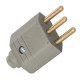 Pino Macho Margirus 2P+T 10A Cinza - Kit C/10 Unidades Pino Macho Margirus 2P+T 10A Cinza - Kit C/10 Unidades