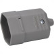Pino Femea Margirus 2P 10A Cinza - Kit C/10 Unidades Pino Femea Margirus 2P 10A Cinza - Kit C/10 Unidades