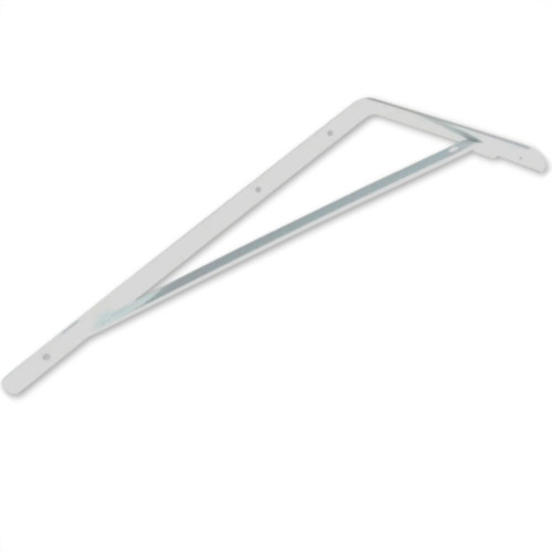 Cantoneira Mao Francesa R.C.A Forte Branco 40Cm - Kit C/12 Unidades Cantoneira Mao Francesa R.C.A Forte Branco 40Cm - Kit C/12 Unidades