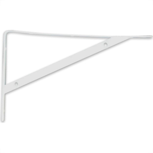 Cantoneira Mao Francesa R.C.A Leve Branco 30Cm - Kit C/12 Unidades Cantoneira Mao Francesa R.C.A Leve Branco 30Cm - Kit C/12 Unidades