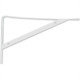 Cantoneira Mao Francesa R.C.A Leve Branco 30Cm - Kit C/12 Unidades Cantoneira Mao Francesa R.C.A Leve Branco 30Cm - Kit C/12 Unidades