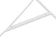 Cantoneira Mao Francesa R.C.A Leve Branco 30Cm - Kit C/12 Unidades Cantoneira Mao Francesa R.C.A Leve Branco 30Cm - Kit C/12 Unidades