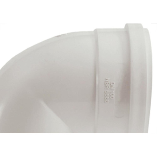 Cotovelo Esgoto Shiva 250X90 Branco Cotovelo Esgoto Shiva 250X90 Branco