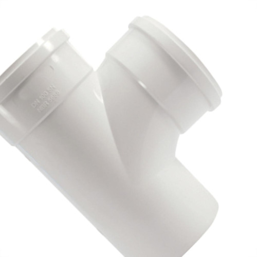 Tee Esgoto Shiva 200 X 100 Branco Tee Esgoto Shiva 200 X 100 Branco
