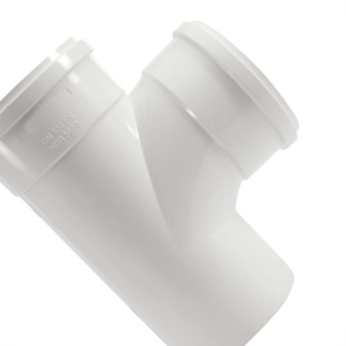 Tee Esgoto Shiva 250 X 100 Branco Tee Esgoto Shiva 250 X 100 Branco