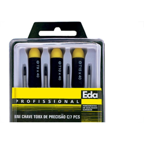 Jogo Chave Torx.Precisao 07P Eda 8Ni Jogo Chave Torx.Precisao 07P Eda 8Ni