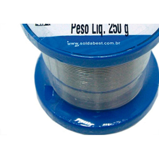 Solda Best Rolo Azul Msx10 250G Solda Best Rolo Azul Msx10 250G