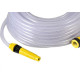 Mangueira Malha trançada Cristal Acquaflex Conjunto 25Mt