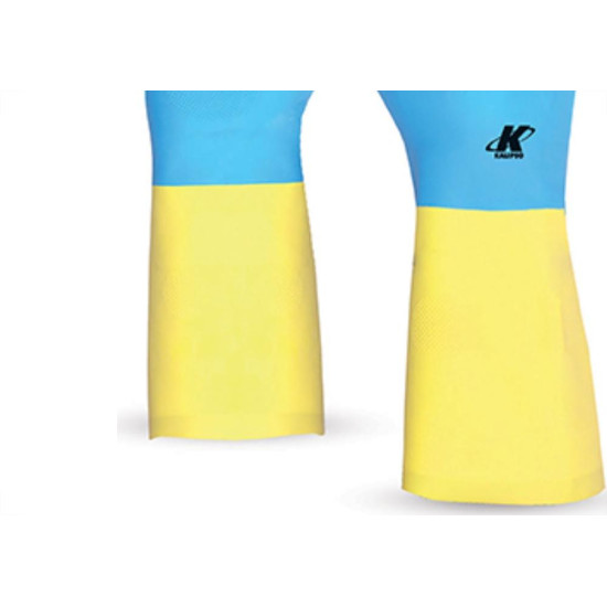 Luva Kalipso Neoprex Amarelo/Azul 09-G Luva Kalipso Neoprex Amarelo/Azul 09-G