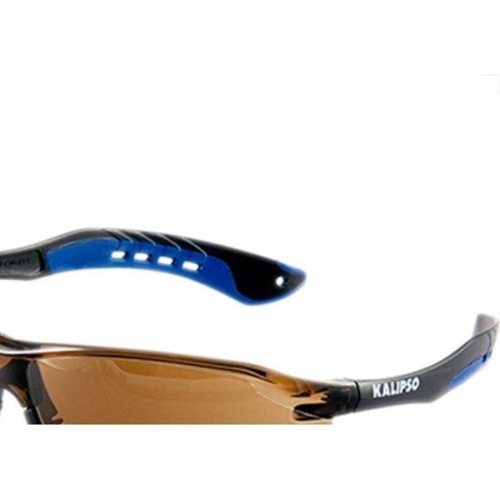 Oculos Seguranca Protecao Kalipso Jamaica Marrom