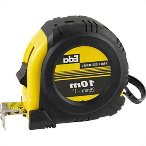 Trena 10Mt Emborrachado 25Mm Amarelo Eda Trena 10Mt Emborrachado 25Mm Amarelo Eda