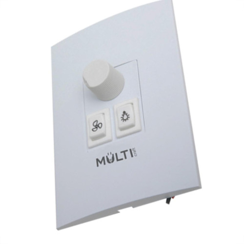 Controle Velocidade Rotativo C/Ch Bivolt Branco Multicraft
