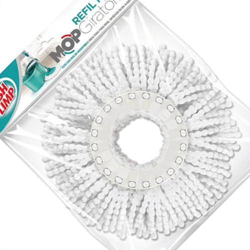 Refil Para Mop Giratorio Flash R8210 Refil Para Mop Giratorio Flash R8210