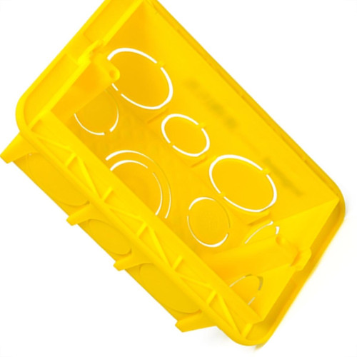 Caixinha Luz Amarela Pial 4X2 - Kit C/32 Unidades Caixinha Luz Amarela Pial 4X2 - Kit C/32 Unidades