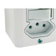 Sistema X Radial Branco 2S+1T 10A C/Caixa 1902117 Sistema X Radial Branco 2S+1T 10A C/Caixa 1902117
